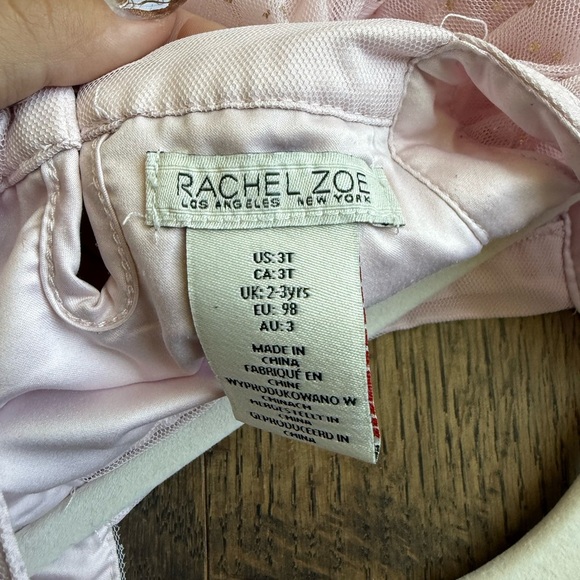 Rachel Zoe Pink Glitter Kids Dress - Picture 8 of 8